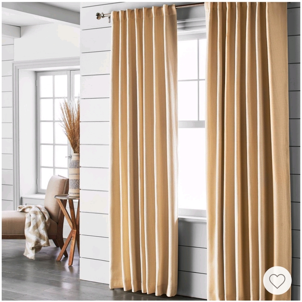 COPY - Single Panel Yellow Blackout Curtain
